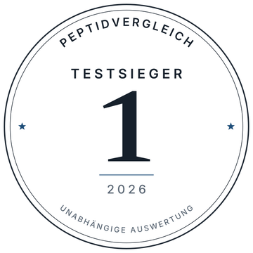 Siegel: Peptidvergleich Testsieger 1, 2026